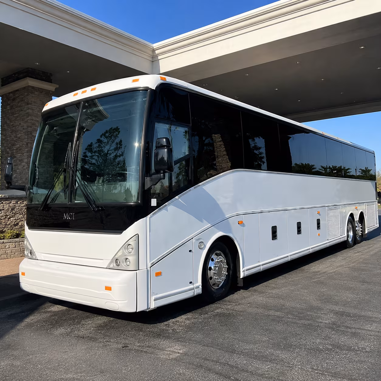bus rental options for georgetown trips