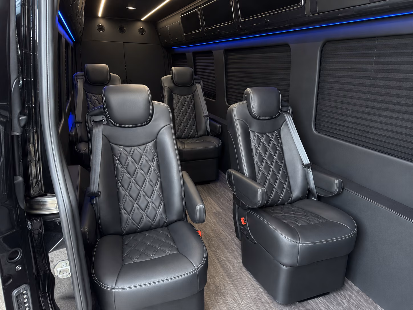 georgetown concert transportation onboard seating